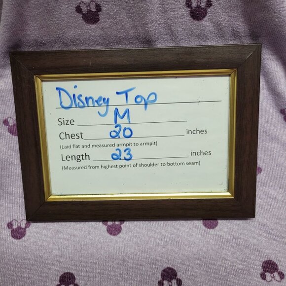 Disney Minnie Mouse Pajamas Womens Medium Purple Soft Long Sleeve Drawstring - Picture 4 of 10